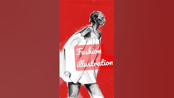 #FashionIllustration using Adobe Fresco app