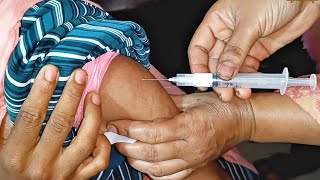 How to Give Arm IM Injection (Soma-Ject) | Contraceptive Health Tutorial 25 Ep 81 Injection Tips