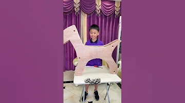 زيد صنع عربة حصان آمنة ل أ خته لينا 