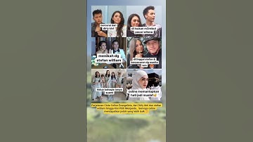 Perjalanan Cinta Celine Evangelista dari Dirly Idol dan stefan william hingga Kini Menjanda #shorts