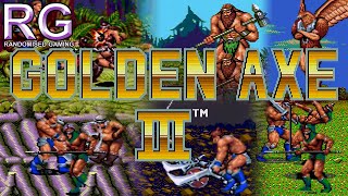 Jeu Sega Mega Drive - Golden Axe III - NTSC-J - Version Japonaise Complète - Très Bon état