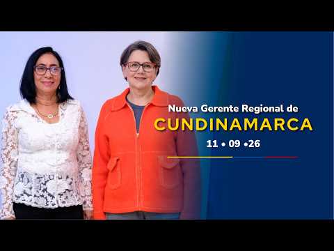 New Regional Manager for Social Prosperity in #Cundinamarca!