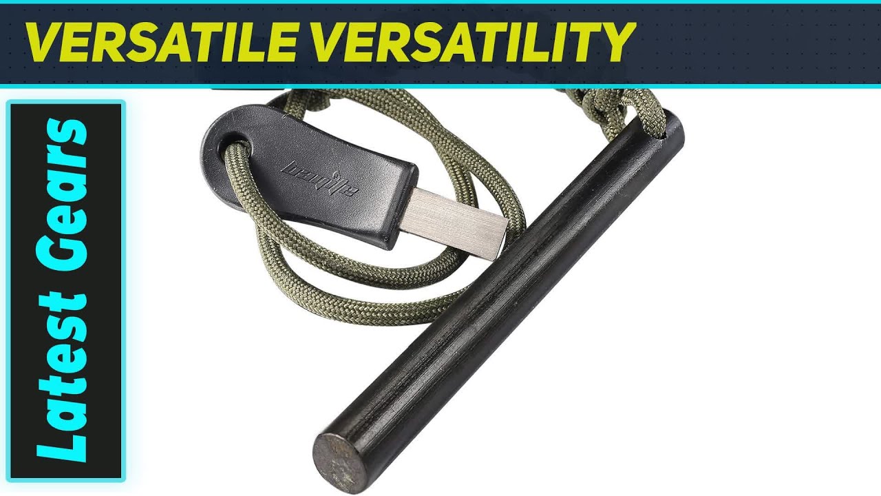 Bayite Bayite Ferrocerium Fire Starter: Ultimate Survival Tool - YouTube