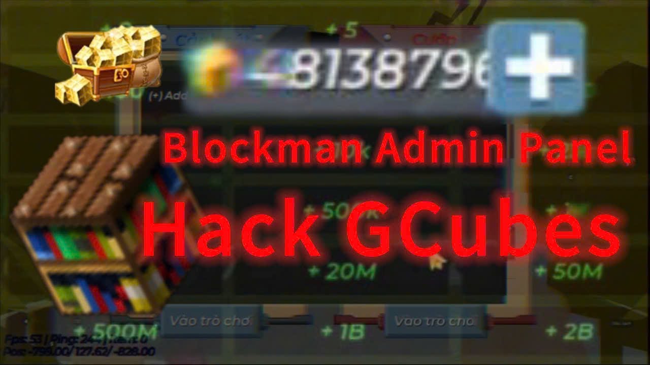 Admin Panel Hack 999999999 Gcubes | Blockman Go 2.127.1 - YouTube
