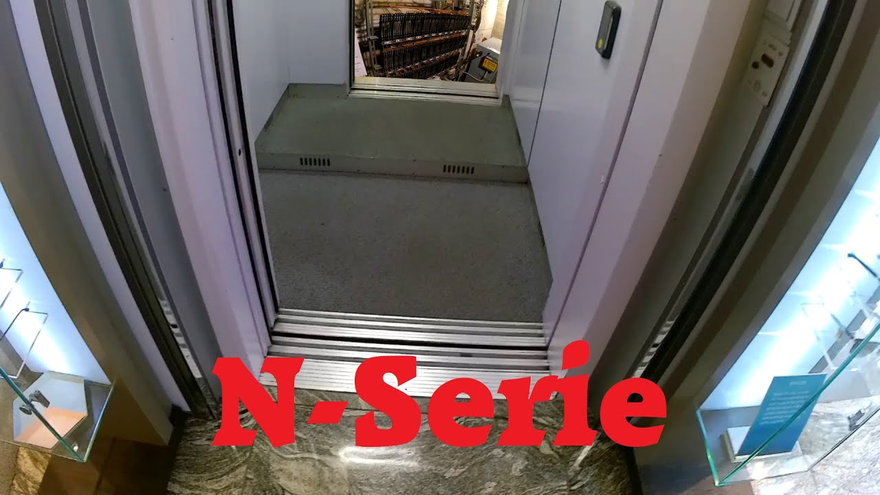 Originale 70er Schindler N-Serie +Technikraumtour