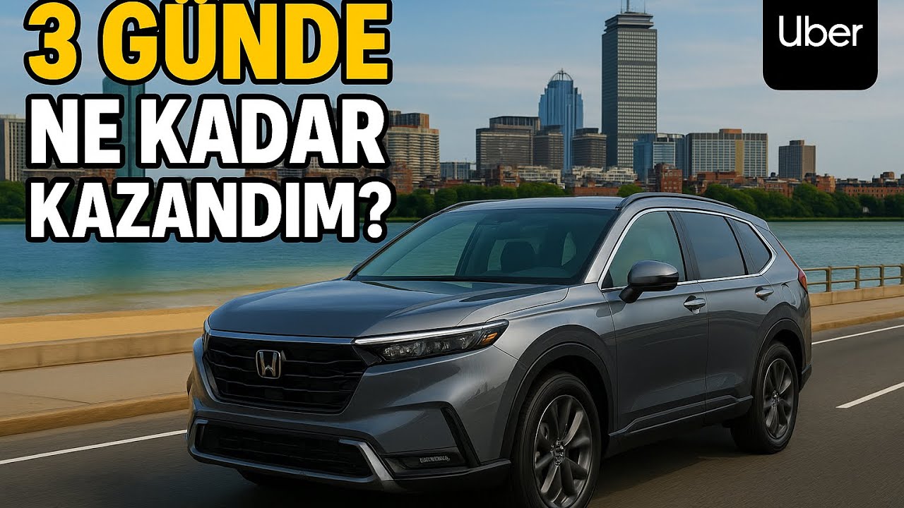 Amerikada Uber Yaparak 3 Günde Ne Kadar Para Kazanılır?