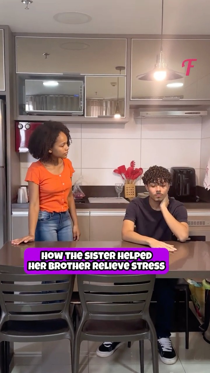 Her Sweet Surprise Made Her Brother Forget His Worries! #shorts