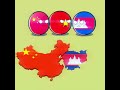 enemies and rivals  #countryballs #thailand #vietnam #philippines #myanmar