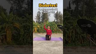 Try this 15 Minutes Daily Yoga Practice for Diabetes Control | #trending #youtubeshorts #youtube