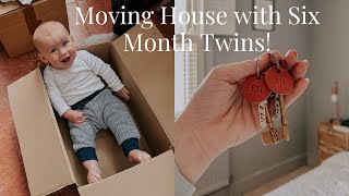 Moving Vlog | Moving house with 6 month twins!