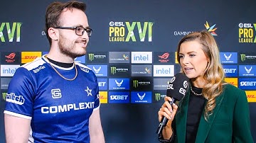 Complexity Grim - Interview before PLAYOFF MATCH vs FaZe Clan | ESL Pro League Season 16 | CSGO