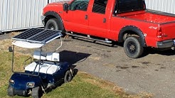 How to Convert an Electric Golf Cart to Solar Power - Part 1