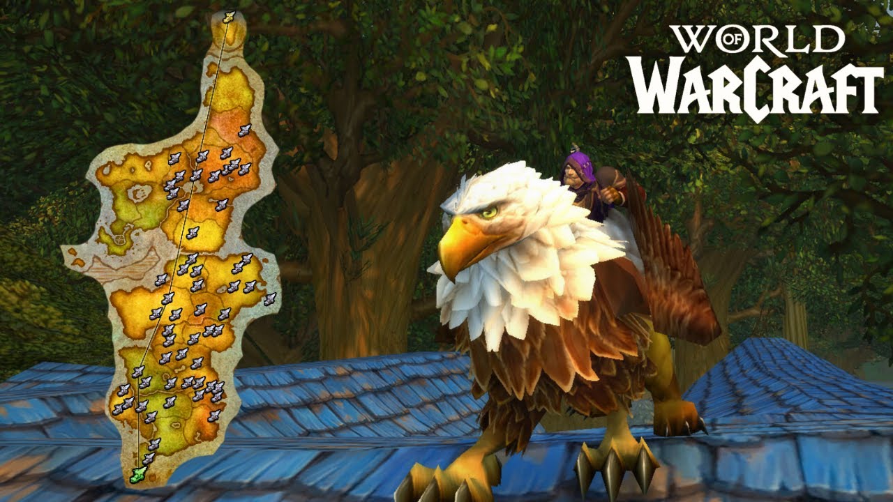 What Happens When You Fly Across the Eastern Kingdoms | Relaxing WoW Ambience