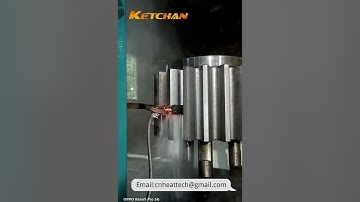 Spur Gear Tooth by Tooth Induction Hardening | Spur Gear Induction Heat Treatment