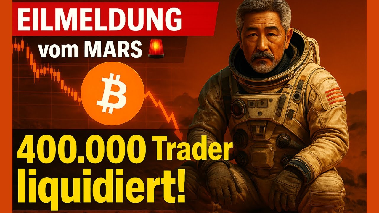 Bitcoin-Crash erklärt: 400.000 Liquidationen, Milliardenverluste & was das für Anleger bedeutet