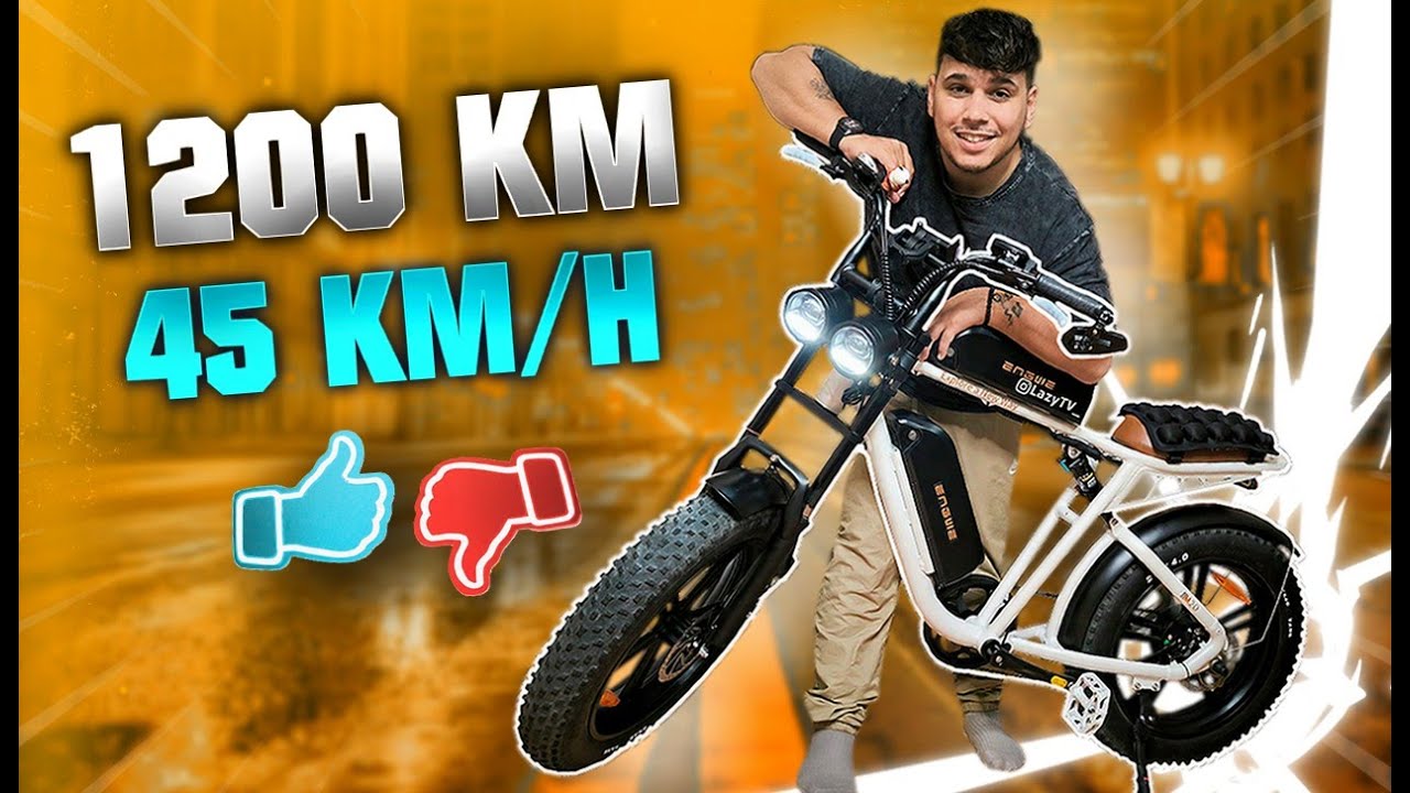 MON AVIS APRÈS 1200 KM ! Fat Bike Engwe M20