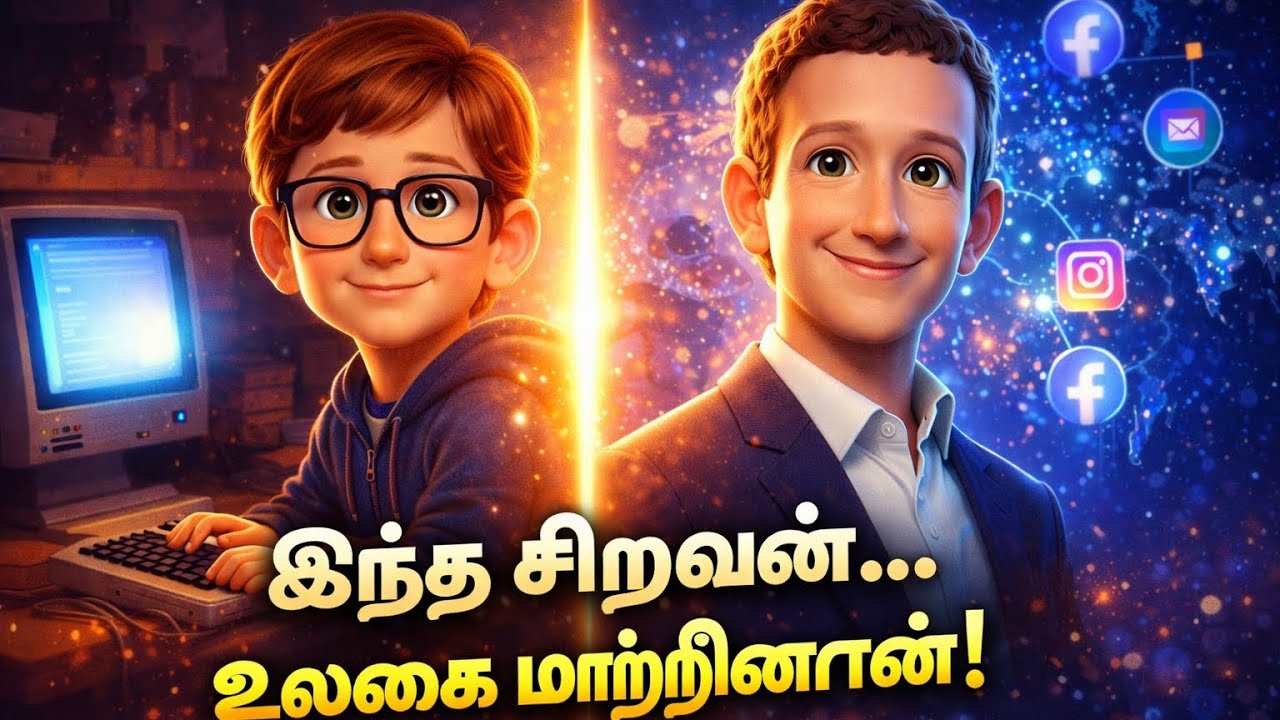இந்த சிறுவன்… உலகையே மாற்றினான்! | Mark Zuckerberg Success Story Tamil | 