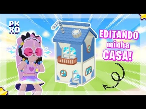 Editando minha casa + código do passe prêmio 🌟 | PK XD