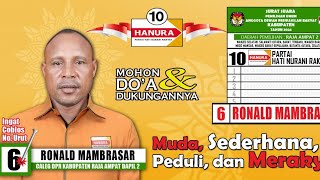 Lagu #joget Kampanye 2024 versi Papua Raja ampat_RONALD MAMBRASAR_(voc,G,D,Yappen)|MUSIC OFFICIAL|
