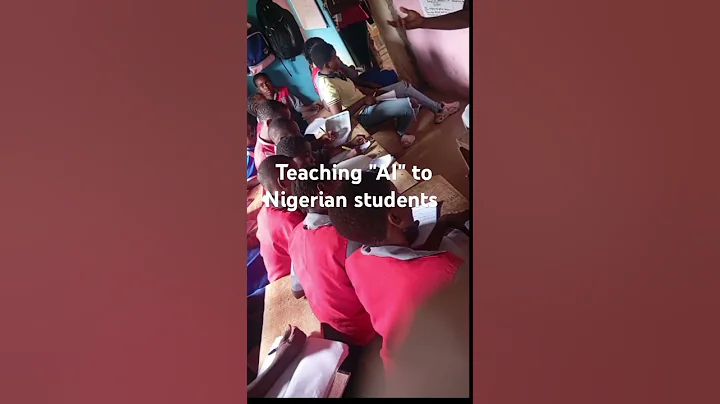 teaching "ai" (artificial intelligence) in Nigerian schools #seminar #ai #tech