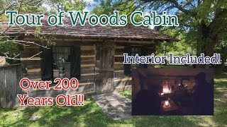 19th Century Time Machine! Tour of a 200 Year Old Log Cabin