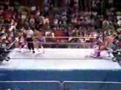 The Hart Foundation vs Rythm and Blues - 1990