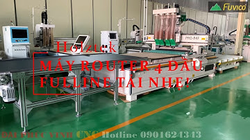 MÁY CNC 4 ĐẦU FULLLINE PHIÊN BẢN GIỚI HẠN CỦA HOLZTEK 2023 Pro-R4F