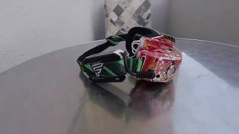 FPV - Pimped my Fatshark HD3 - Power Switch - Fan Mod - Decal - Strap