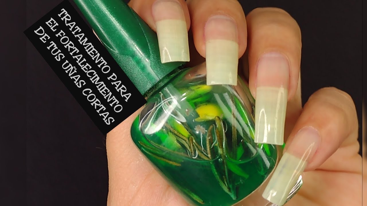 TRATAMIENTO PARA EL FORTALECIMIENTO DE TUS UÑAS CORTAS | RECETA NATURAL|