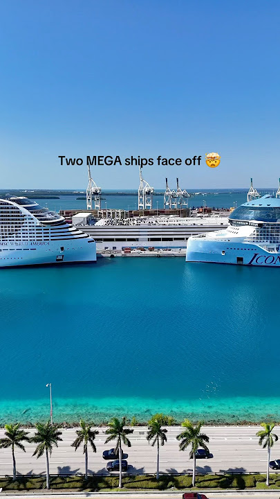 MSC World America vs Icon of the Seas: FACE OFF 🤯