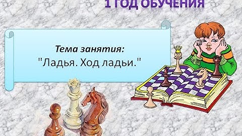 Тема: "Ладья.Ход ладьи."