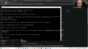 Aptos Blockchain, Move Programming: "create nft with resource account" demo on AWS/ EC2