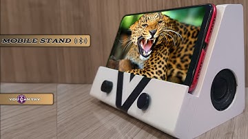 How To Make Bluetooth Speaker With Mobile Stand Using PAM 8403 Amplifier || DIY Bluetooth Speaker ||