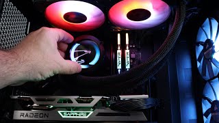 How to install the Aorus Waterforce 240 - Step By Step Water Cooling Unit Install Guide