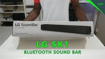 LG SK1 Bluetooth Sound Bar | Unboxing & Overview