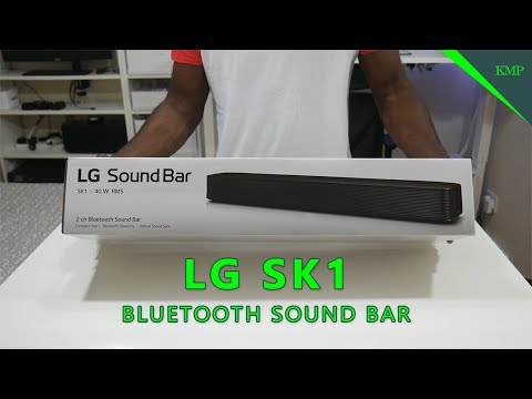 LG SK1 Bluetooth Sound Bar | Unboxing & Overview