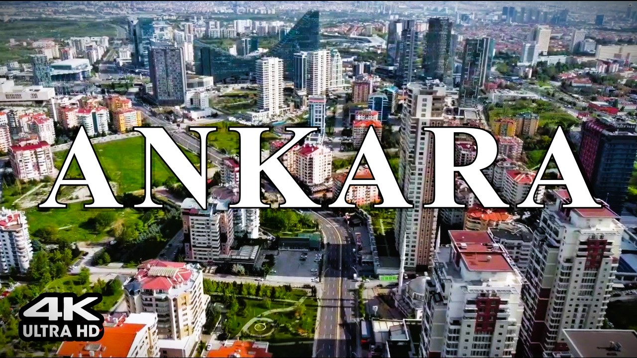 Ankara, Türkiye 🇹🇷 | Drone footage in 4K