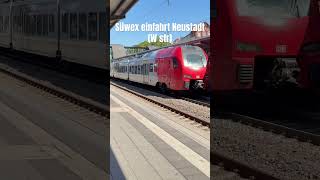 Süwex einfahrt Neustadt Weinstraße #trainspotting #train #Süwex #db #regio #railway