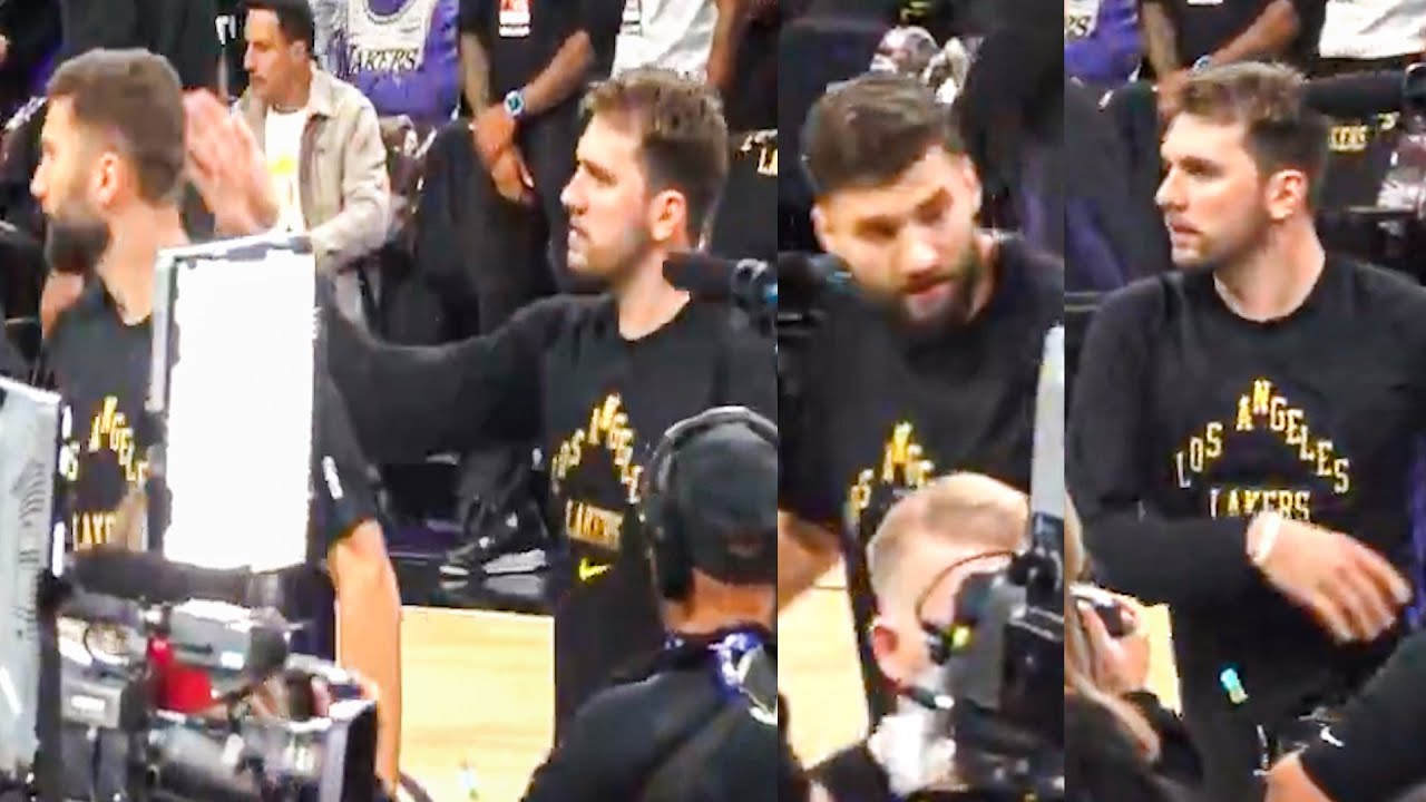 Angry Luka Doncic Slaps Kleber in the Head after He Teased Doncic | Lakers vs Jazz