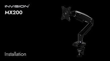 Invision MX200 Monitor Arm | Step-by-Step Guide
