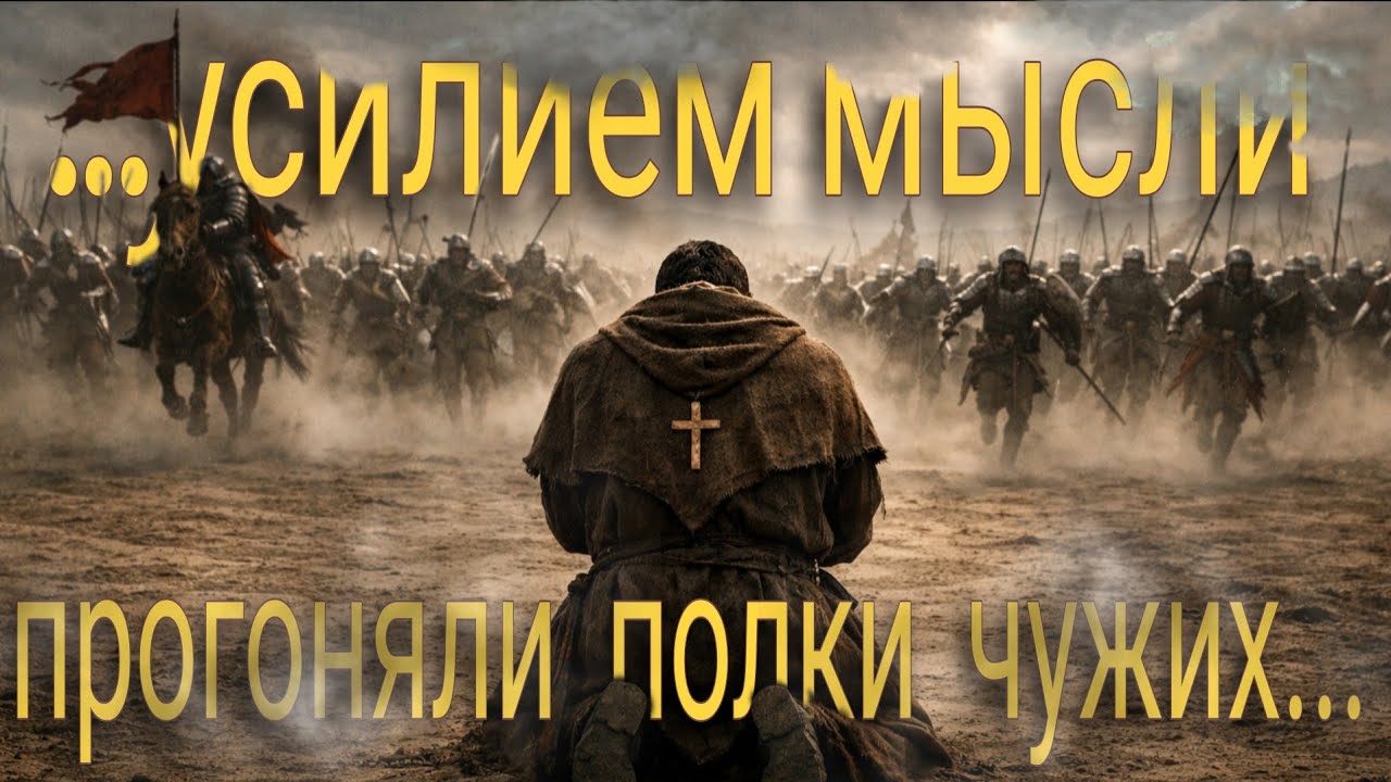 Усилием мысли прогоняли полки чужих.