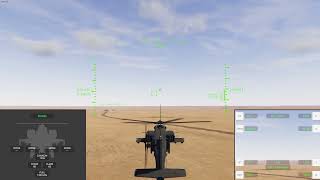 Flying and Controlling The Helicopters in Helicopter Gunship D.E.X screenshot 4