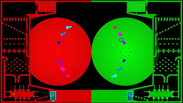 Dynamic Core Destruction  - The Impact Battle - Marble Race in Algodoo