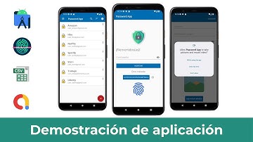 Demostración | Crea una app para almacenar contraseñas en Android Studio