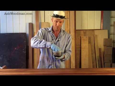 16 How To Apply Waterlox Tung Oil Finish With Homemade Applicator - SOLID WOOD DOOR SERIES - Video 6