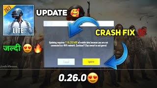 Finally Pubg Mobile Lite New Update ?| Pubg Lite New Update ?| Crash Fix Update Pubg Lite 2023 ?