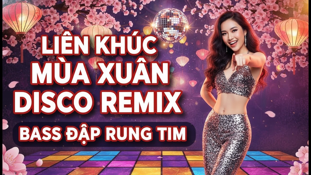 LIÊN KHÚC MÙA XUÂN DISCO REMIX  CỰC HAY  |  MÙA XUÂN ƠI | BƯỚM XUÂN BAY | TẾT SÀI GÒN SÔI ĐỘNG