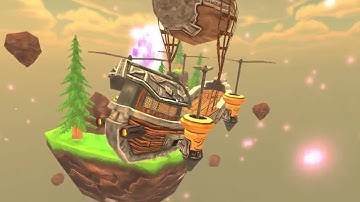 Air ship unity scene