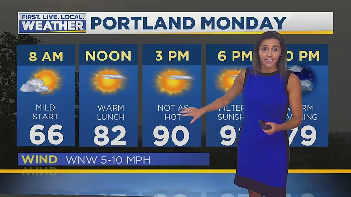 Sunday evening FOX 12 weather forecast (8/16)