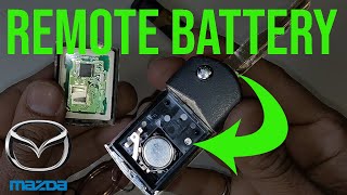 Key Remote/Fob Battery Replacement - Mazda 3 (2010-2013)